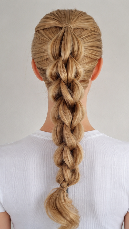 Natural Hair 3D Braid