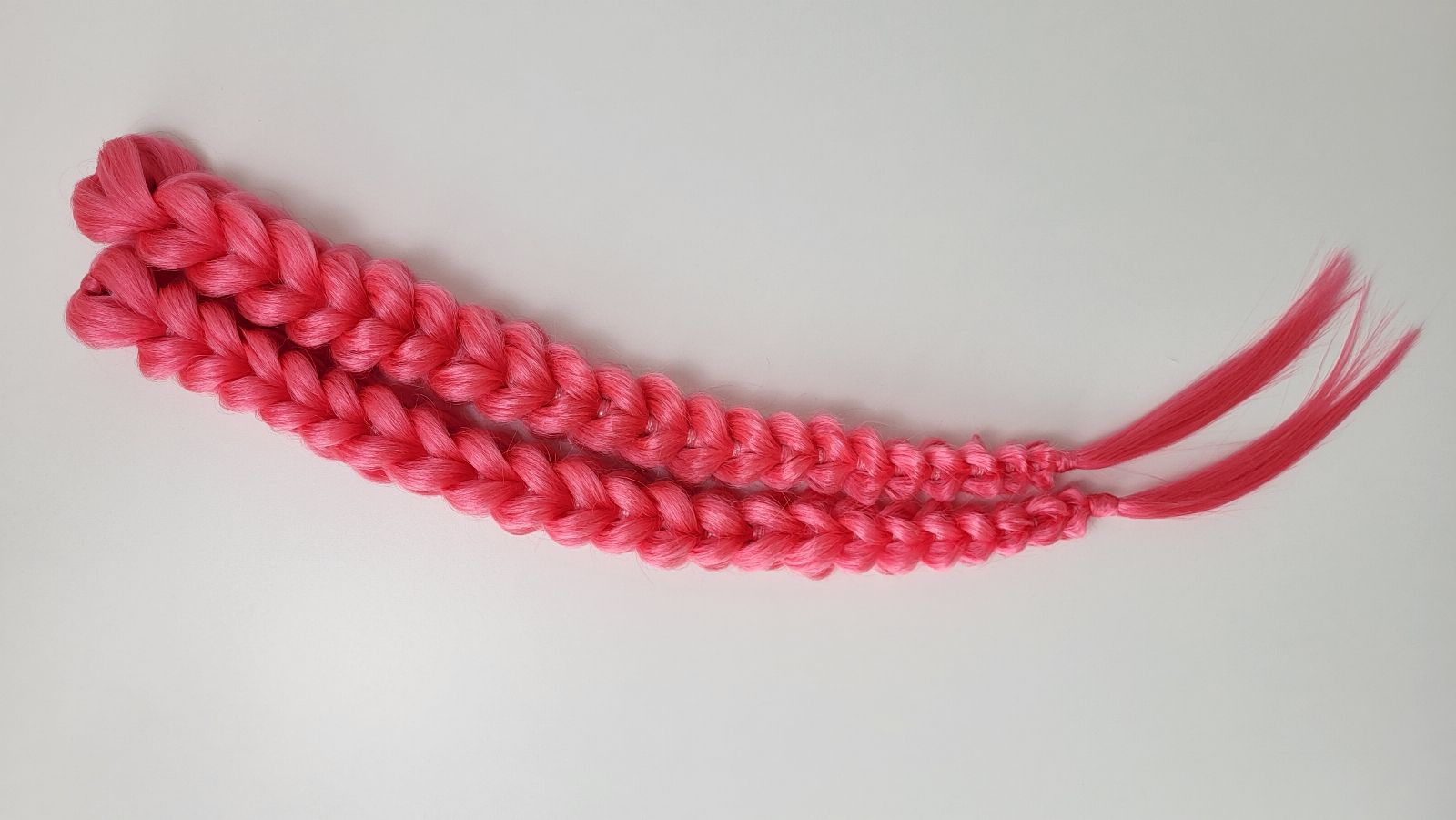 Removable 3D Braids — close-up