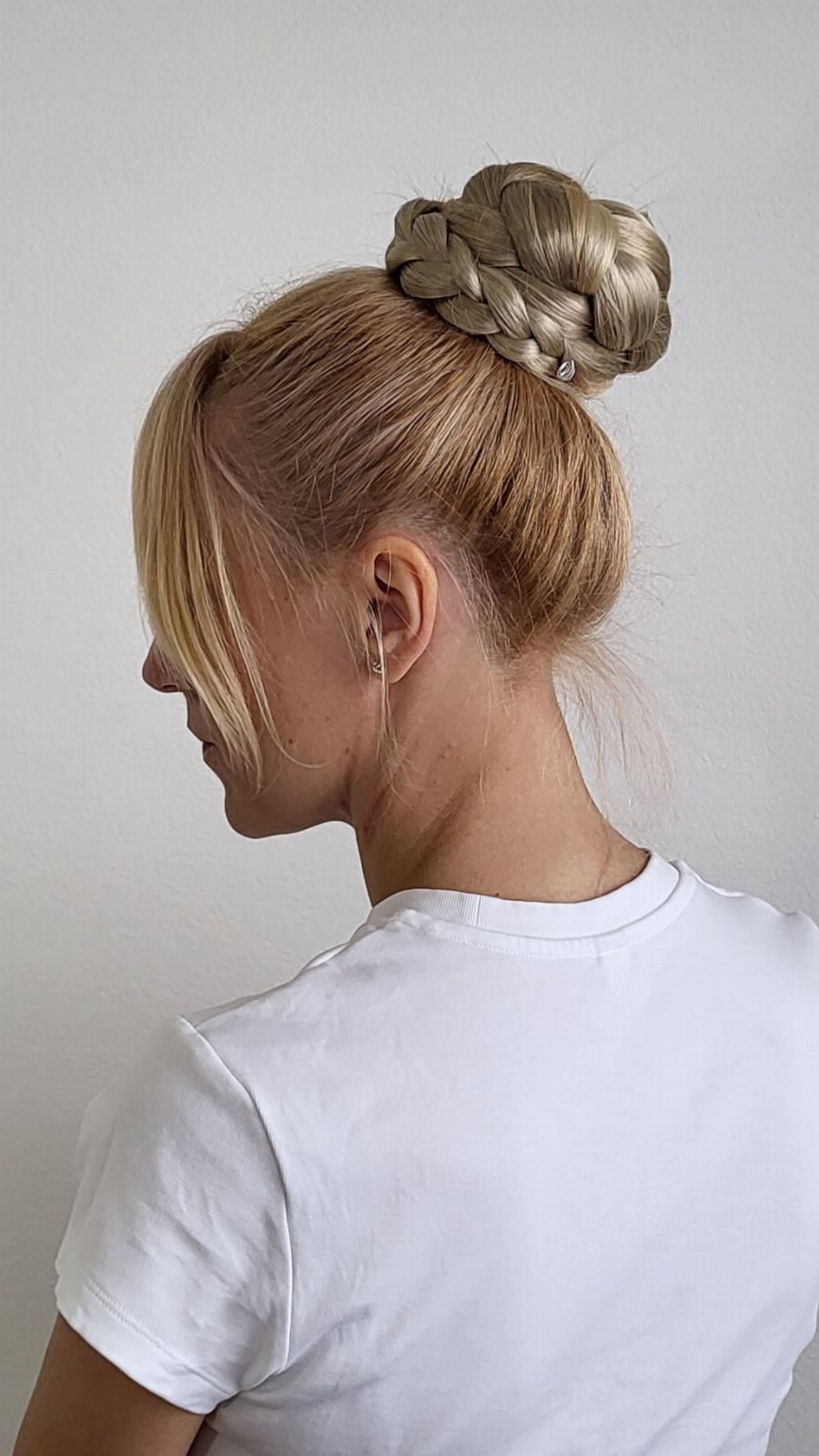 High Braided Bun