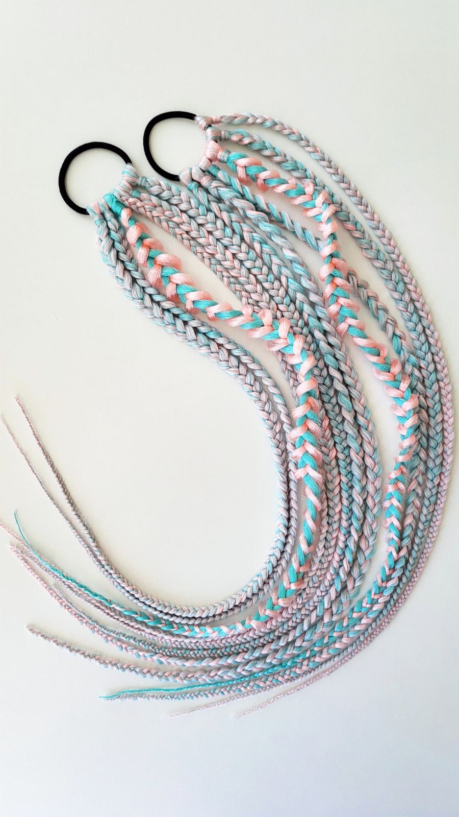 Decorative Braided Ponytail Extensions