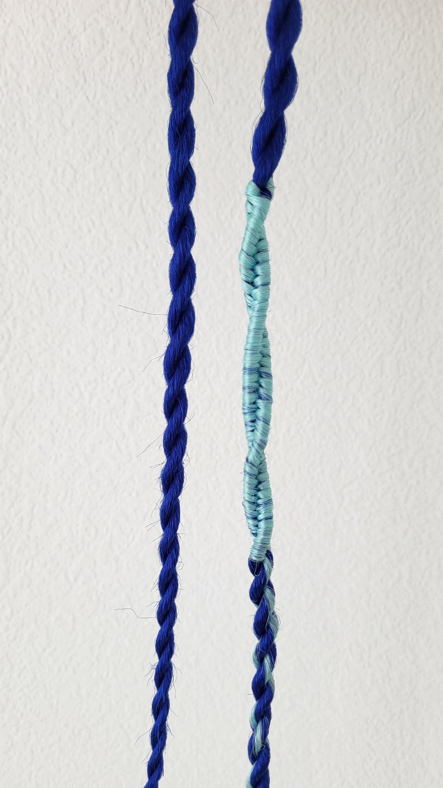 A double-ended twist with an additional DNA pattern