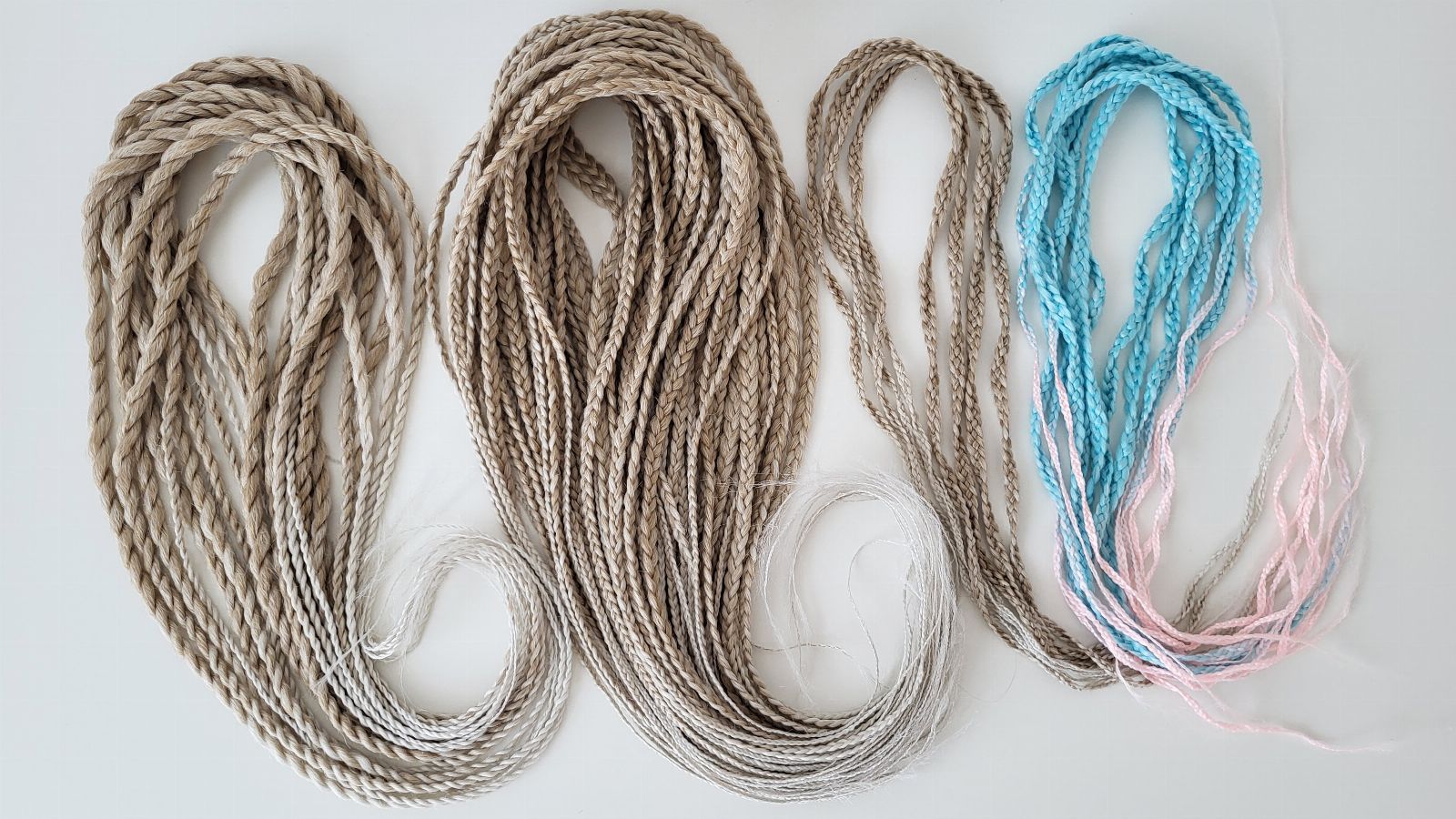 Decorative Double-Ended Braids