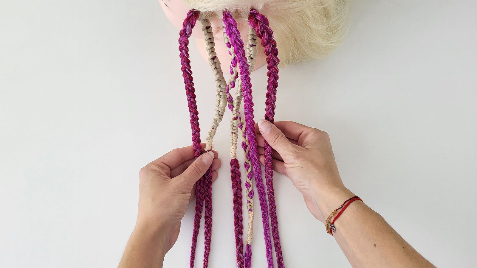 Double-Ended Braids Installation