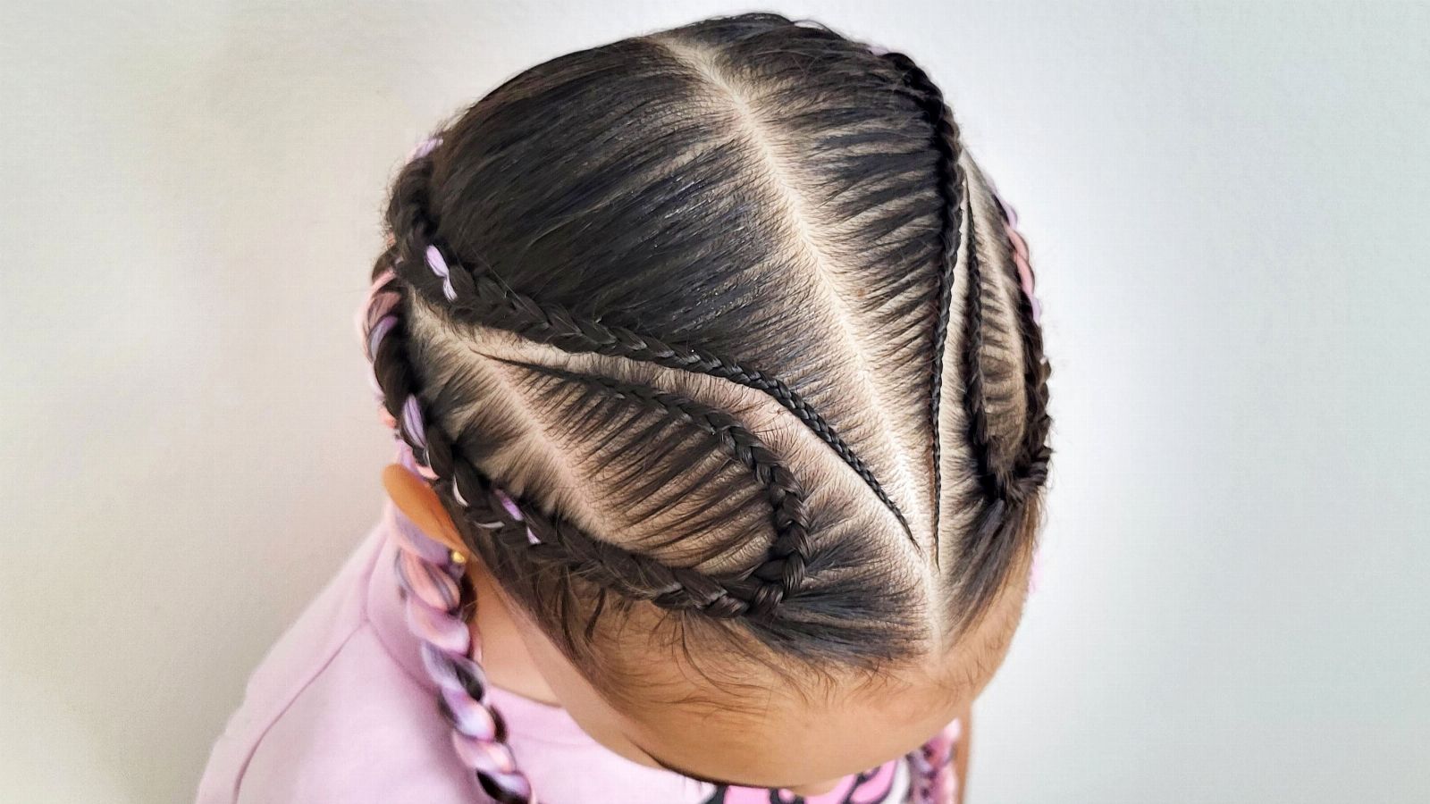 Dutch Braids with Braiding Hair