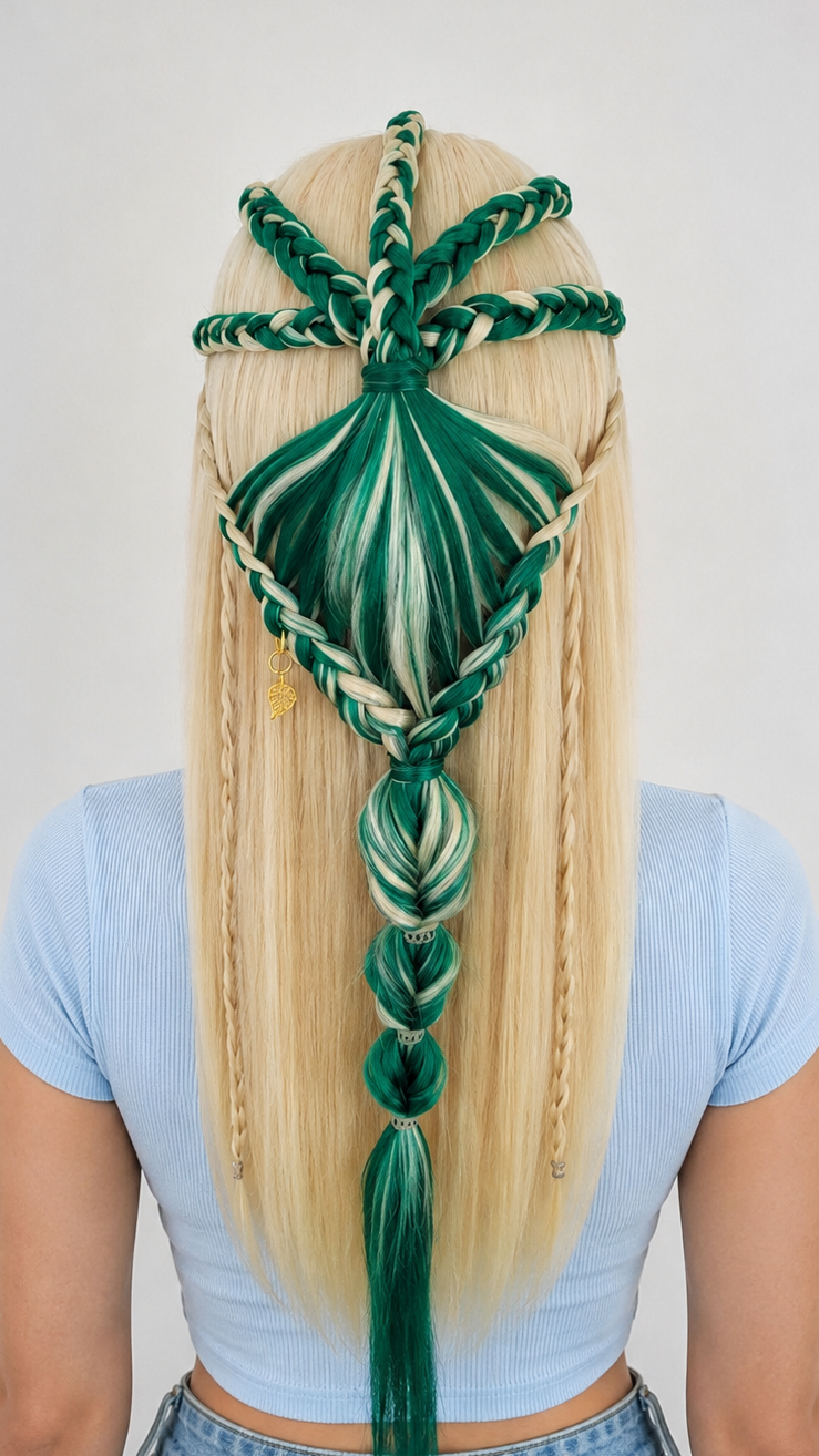 Elven Braided Hairstyle