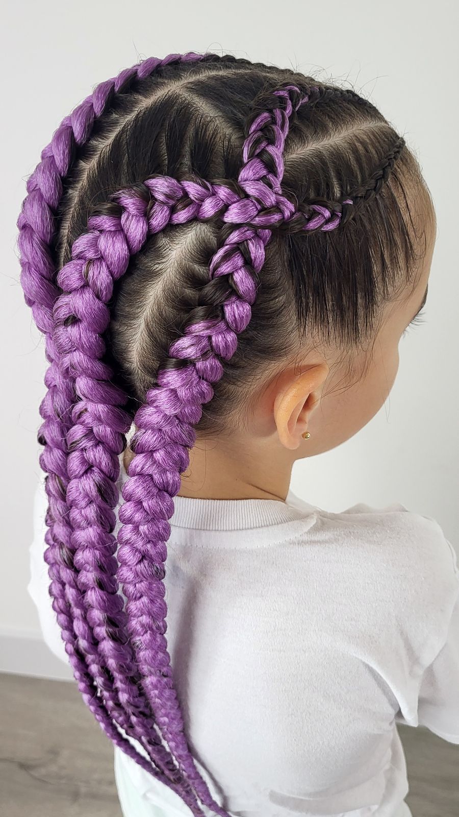 Criss-Cross Feed-In Braids