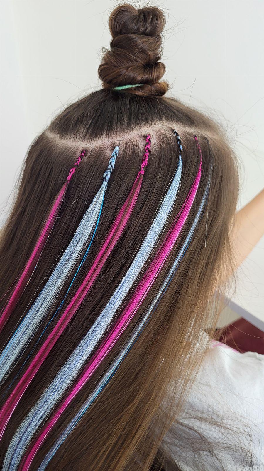 Hair Extensions Using Micro Braids