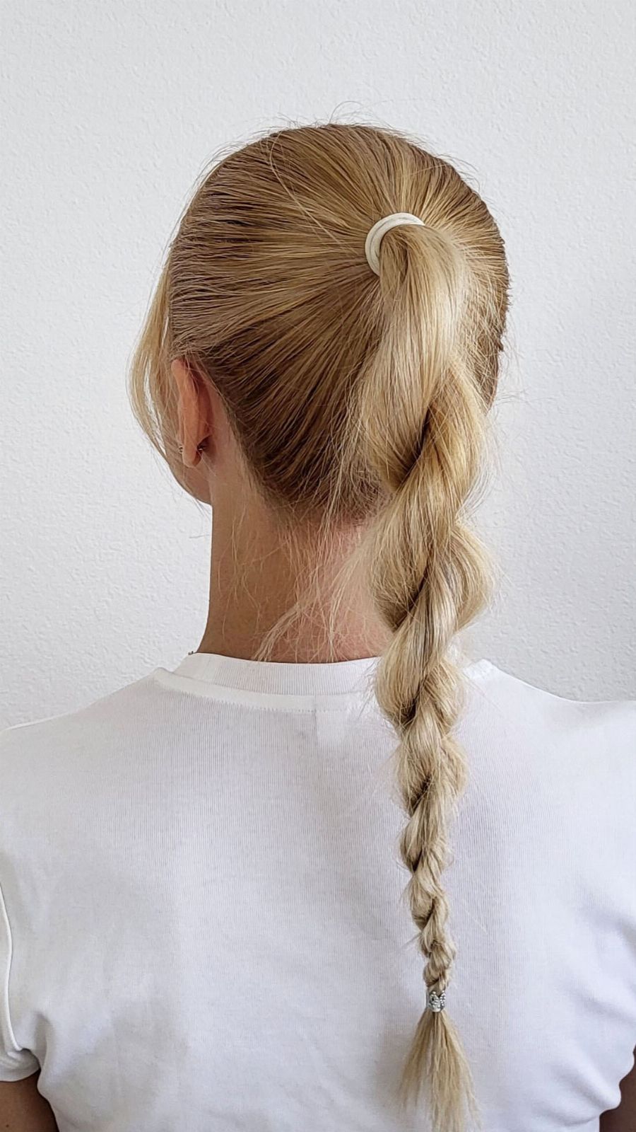 Rope Braid on Natural Hair