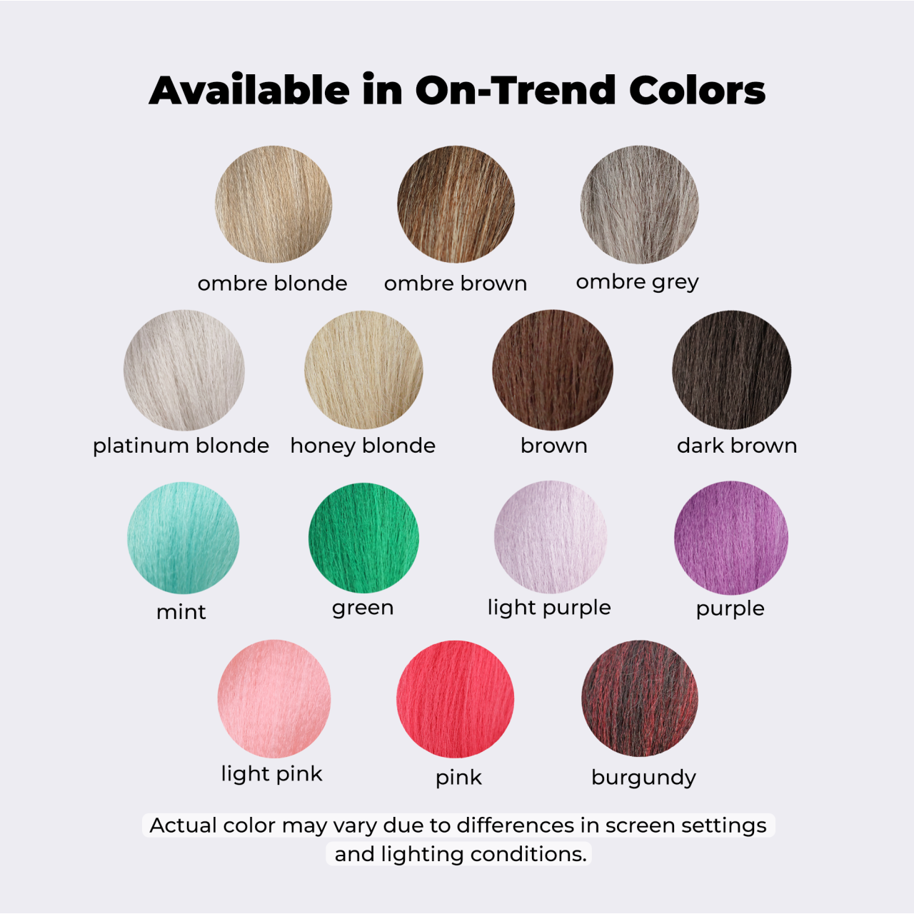 Premium Light Pink Pre-Stretched Braiding Hair, 28 in (10.5 oz) — alternate view