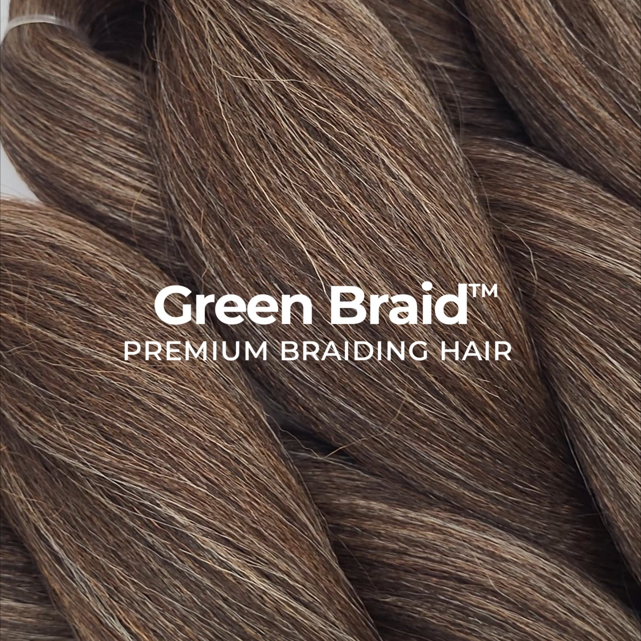 Premium Pre-Stretched Braiding Hair, Ombre Brown, 28 in, 10.5 oz