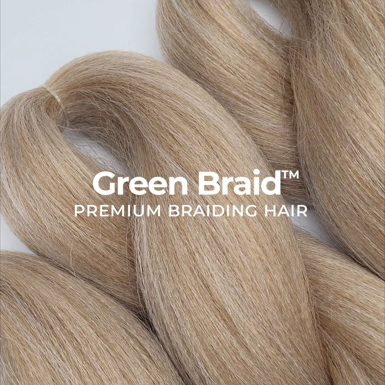 Premium Pre-Stretched Braiding Hair, Ombre Blonde, 28 in, 10.5 oz